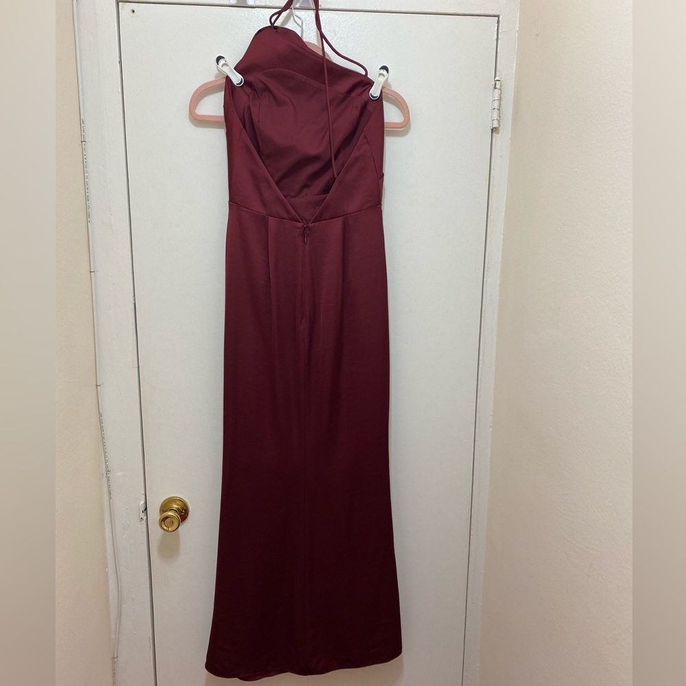 NWOT Significant Other Gracie one shoulder cocktail maxi dress. Size US2. - Picture 4 of 11